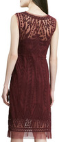 Thumbnail for your product : Catherine Malandrino Embroidered-Mesh Sleeveless Dress