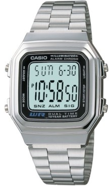 men's digital stainless steel watches