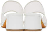 Thumbnail for your product : Maryam Nassir Zadeh White Mesh Martina Sandals