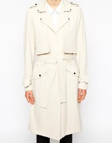 Thumbnail for your product : Vila Longline Trenchcoat