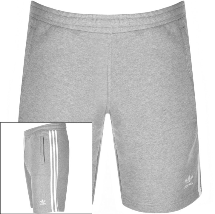gray adidas biker shorts
