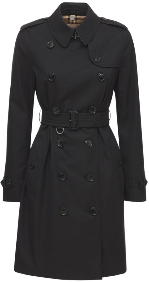 burberry black coat