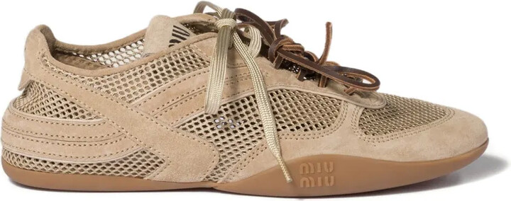 Miu Miu Gymnasium lace-up sneakers