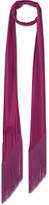 Thumbnail for your product : Rockins Fringed Silk-satin Scarf