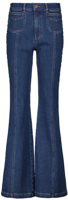 See by Chloe Emily high-rise flared jeans