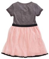 Thumbnail for your product : Next Grey Jewel Neck Pleat Skirt Dress (3-16yrs)