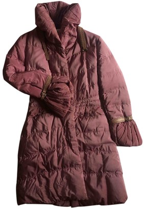 Ermanno Scervino Pink Coat for Women