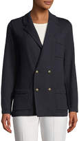 Thumbnail for your product : Ralph Lauren Collection Long-Sleeve Double-Breasted Cashmere Jacket
