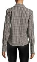 Thumbnail for your product : Helmut Lang Check Long Sleeves Polo