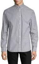 Thumbnail for your product : Selected Carlo Striped Regular-Fit Button-Down Shirt