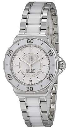 Tag Heuer Women's Analogue Watch with White Dial Analogue
