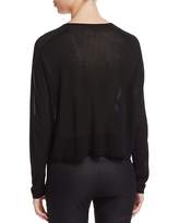 Thumbnail for your product : Eileen Fisher Petites Semi-Sheer Cropped Sweater