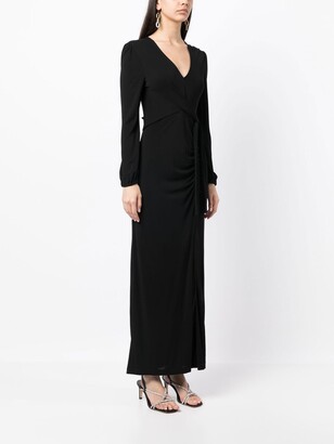Diane von Furstenberg Axil long-sleeved wrap dress