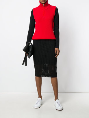 Calvin Klein netted skirt