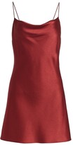 Thumbnail for your product : Alice + Olivia Harmony Draped Slip Mini Dress