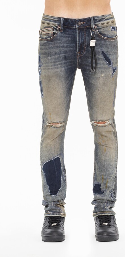 Cult of Individuality Punk Ripped Super Skinny 601 Jeans
