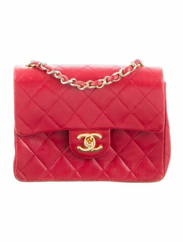 red chanel bag