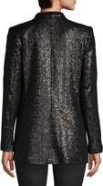 Thumbnail for your product : Calvin Klein Sequin Open-Front Jacket