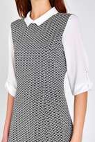 Thumbnail for your product : Monochrome Jacquard Fit And Flare Dress