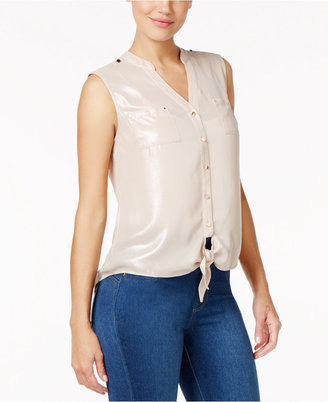 Thalia Sodi Tie-Front Blouse, Created for Macy's