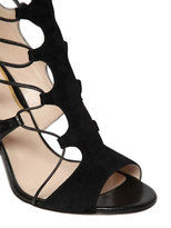 Thumbnail for your product : Etro 105mm Suede & Leather Cage Sandals