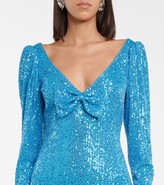 Thumbnail for your product : Caroline Constas Taylor sequin-embellished mini dress
