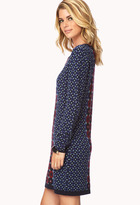 Thumbnail for your product : LOVE21 LOVE 21 Mod Days Sweater Dress