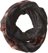 Thumbnail for your product : San Diego Hat Company BSS1419 Tartan Infinity Plaid Scarf with Blend Panel