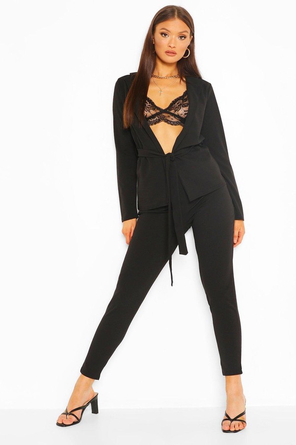 skinny trouser suit