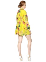 Thumbnail for your product : Antonio Marras Cotton Poplin Floral Dress
