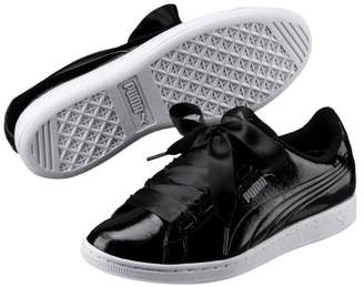 vikky ribbon patent women's sneakers