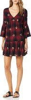 Thumbnail for your product : Angie Women's All Over Embroidered Flare Sleeve Dress
