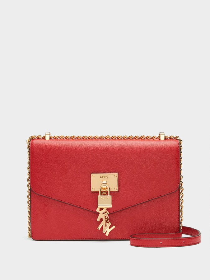 dkny whitney studded shoulder bag
