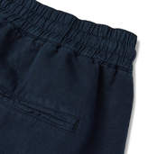 Thumbnail for your product : YMC Cotton and Linen-Blend Drawstring Shorts - Men - Navy