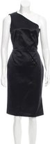 Thumbnail for your product : Michael Kors Satin One-Shoulder Dress