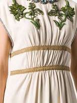 Thumbnail for your product : Gucci Crystal Embroidered Jersey Gown