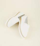 Thumbnail for your product : New Look White Canvas Split Sole Espadrilles