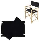 Thumbnail for your product : Rizokarpaso Canvas for Bamboo Director Chair Bay Isle Home Color: Black