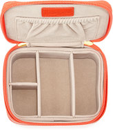 Thumbnail for your product : Neiman Marcus Large Saffiano Leather Jewelry Box, Orange