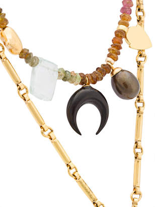 Lizzie Fortunato Sahara charm necklace