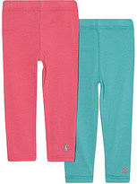Thumbnail for your product : Joules Set of two leggings 3months-3years