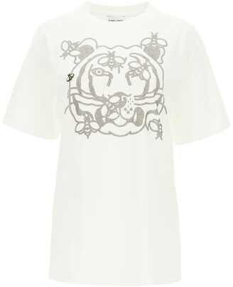 black and white kenzo shirt