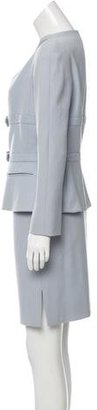 Valentino Virgin Wool Skirt Suit
