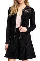 Thumbnail for your product : Rebecca Taylor Quilted Jacquard Jacket