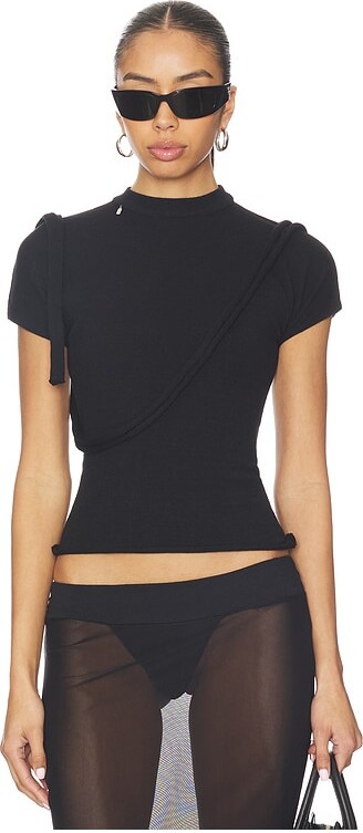 Ottolinger Deconstructed Knit Tee