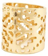 Thumbnail for your product : Charlotte Russe Aztec Cut-Out Cuff Ring
