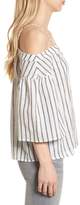 Thumbnail for your product : BP Stripe Off the Shoulder Top