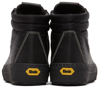 Rhude Black Nylon V1 Hi Sneakers