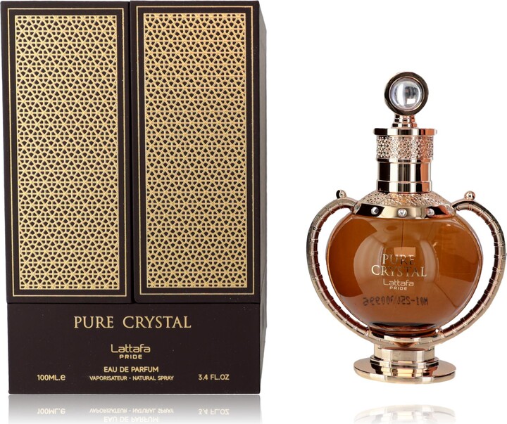 2Pcs Combo Set Pure Crystal by Lattafa 3.4 oz EDP Spray for Unisex