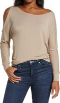 Thumbnail for your product : Gibson Cutout French Terry Top